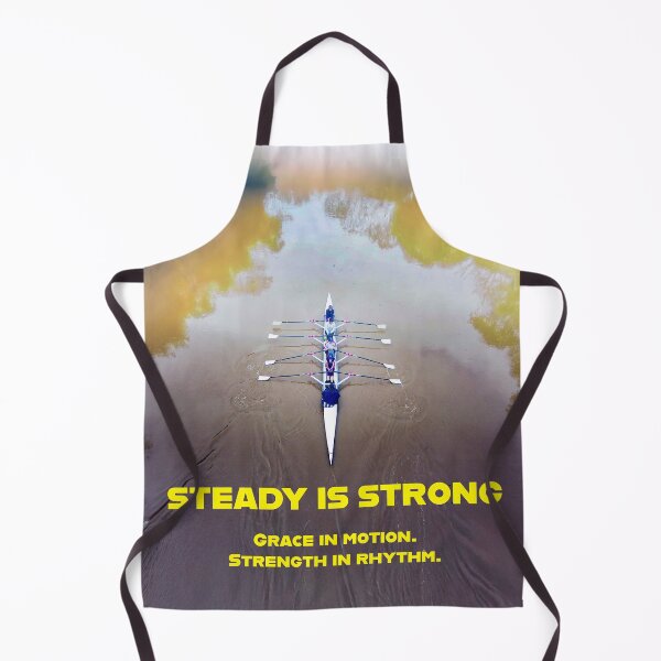 Item preview, Steady Is Strong – Minimalist Rowing Motivation designed and sold by Michael van der Hoorn.