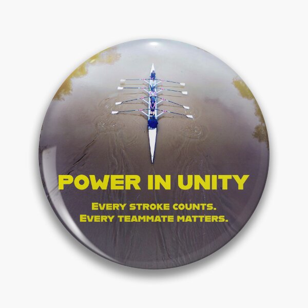 Item preview, Power in Unity – Motivational Rowing Poster designed and sold by Michael van der Hoorn.