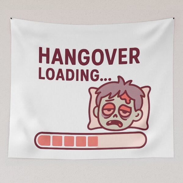 Item preview, Hangover loading… designed and sold by Uglyandcute.