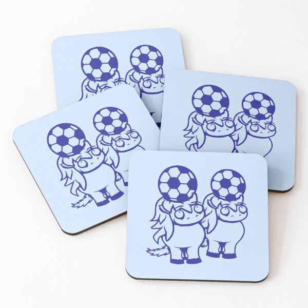 Item preview, 2 Horse Team Soccer Head Play Funny Friends Football Ball designed and sold by shirt-o-mat.