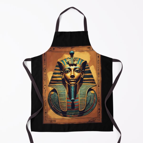 Item preview, An Illustration of Tutankhamun Mask designed and sold by StudioRedKoala.