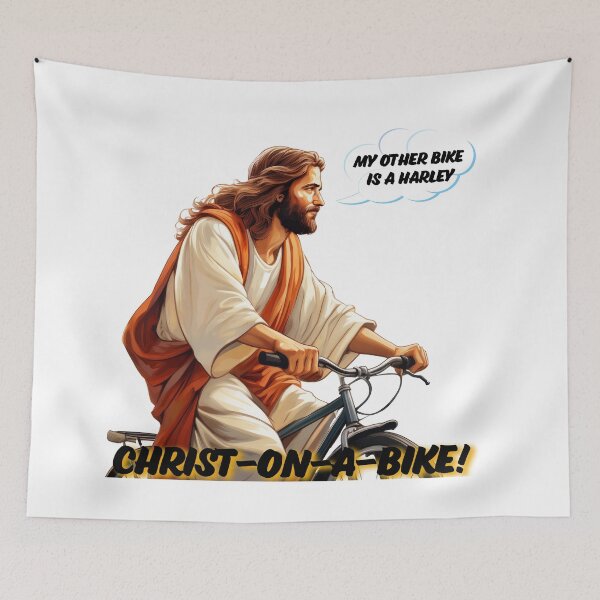 Item preview, Christ on a bike! designed and sold by BIGPIX91011.