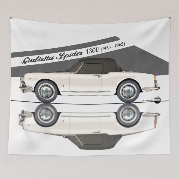 Item preview, Giulietta Spider 1300 - 1955 to 1962 (Biancospino) - Dolce Vita on Wheels  designed and sold by Azaziel.