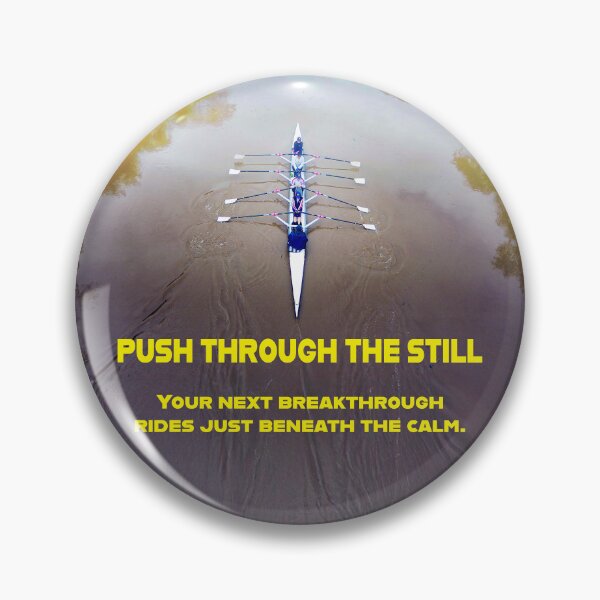 Item preview, Push Through the Still – Grit and Focus on the Yarra designed and sold by Michael van der Hoorn.