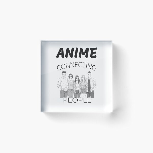 Item preview, Anime Connecting People - Friendship Anime Design designed and sold by Born to Isekai.