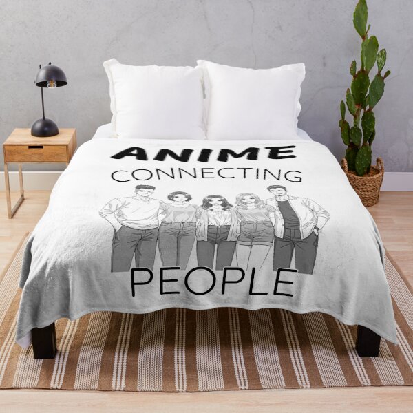 Item preview, Anime Connecting People - Friendship Anime Design designed and sold by Born to Isekai.