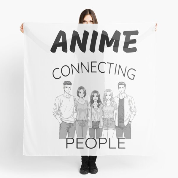 Item preview, Anime Connecting People - Friendship Anime Design designed and sold by Born to Isekai.
