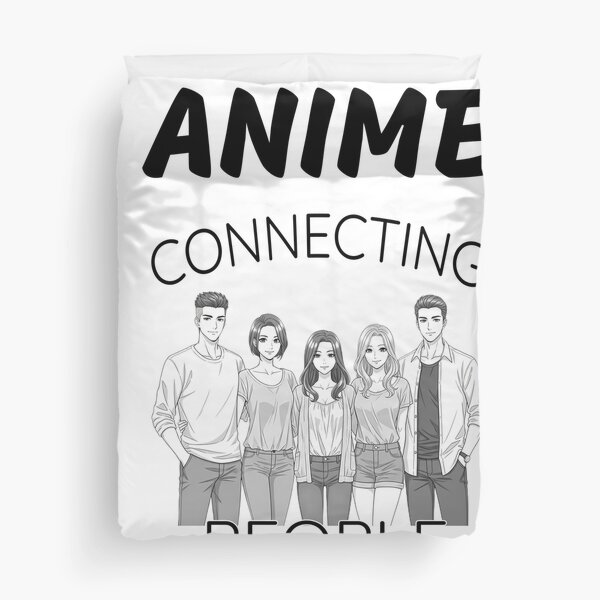 Item preview, Anime Connecting People - Friendship Anime Design designed and sold by Born to Isekai.