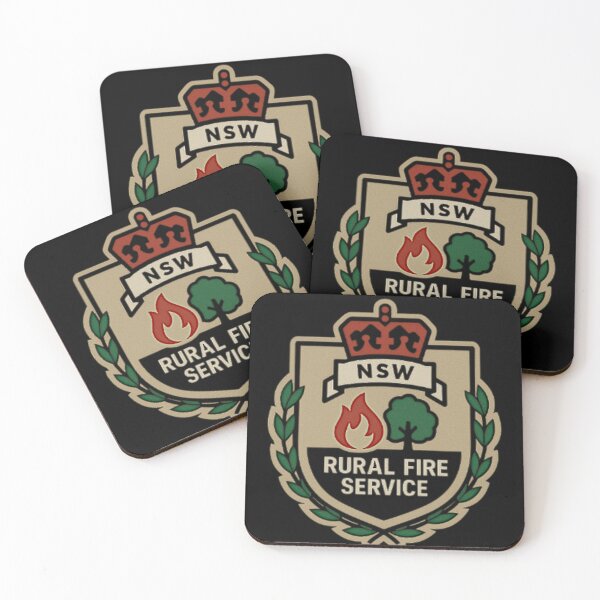 Item preview, NSW RFS - Modern Firefighter Logo designed and sold by RENAGADE4LYF.
