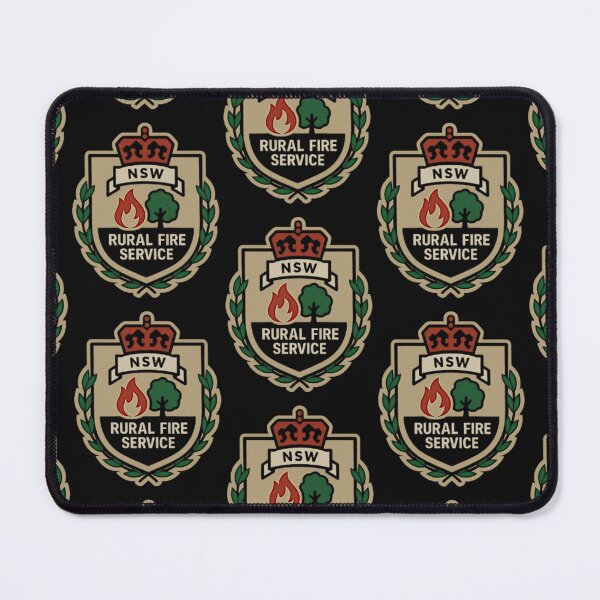 Item preview, NSW RFS - Modern Firefighter Logo designed and sold by RENAGADE4LYF.