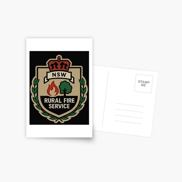 Item preview, NSW RFS - Modern Firefighter Logo designed and sold by RENAGADE4LYF.
