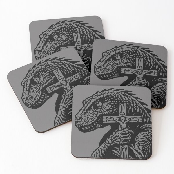 Artikelvorschau, Dinosaurier mit Kreuz entworfen und verkauft von tristanmillward.