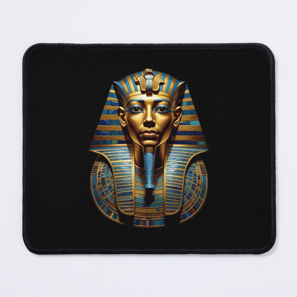 Item preview, An Illustration of Tutankhamun Mask designed and sold by StudioRedKoala.