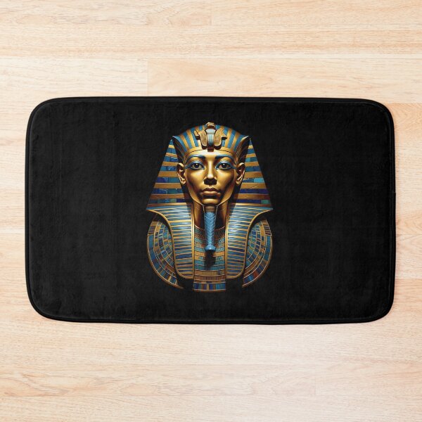 Item preview, An Illustration of Tutankhamun Mask designed and sold by StudioRedKoala.