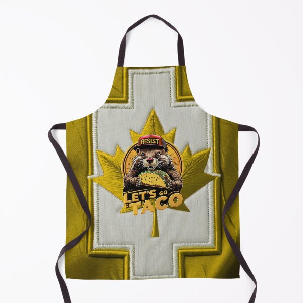 Item preview, Resist Beaver with Taco Funny Animal Protest Design designed and sold by ArtDesignTp.