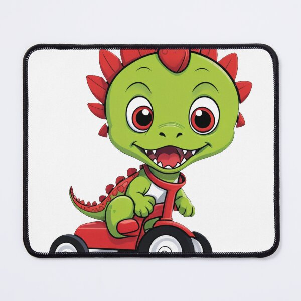 Item preview, Happy Dinosaur on Tiny Tricycle designed and sold by TONSNAP.