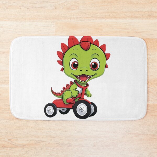Item preview, Happy Dinosaur on Tiny Tricycle  designed and sold by TONSNAP.