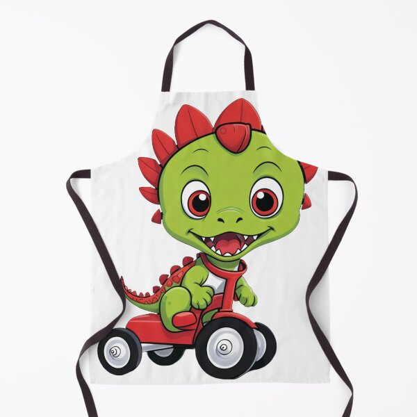 Item preview, Happy Dinosaur on Tiny Tricycle designed and sold by TONSNAP.