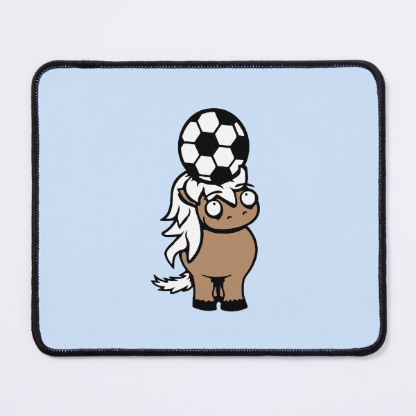 Item preview, Horse Soccer Head Play Funny Football Ball Fun Fan designed and sold by shirt-o-mat.