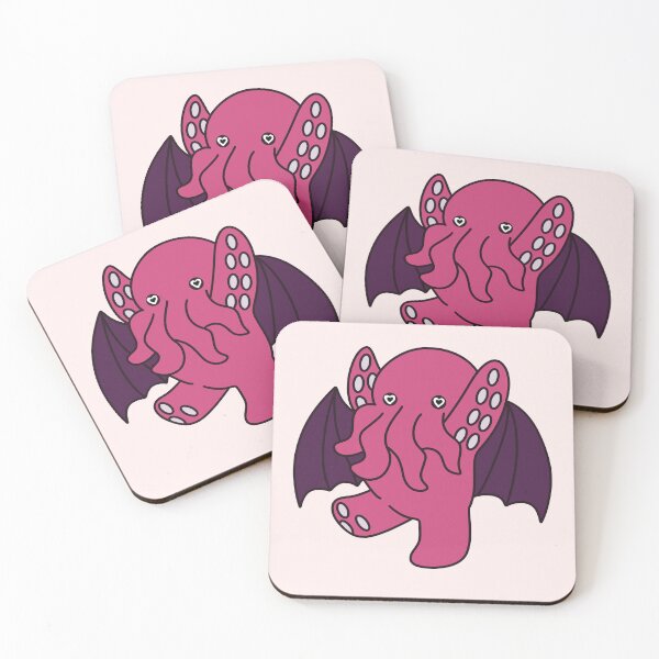 Item preview, Cthulhu (pink version) designed and sold by CheylaDesigns.