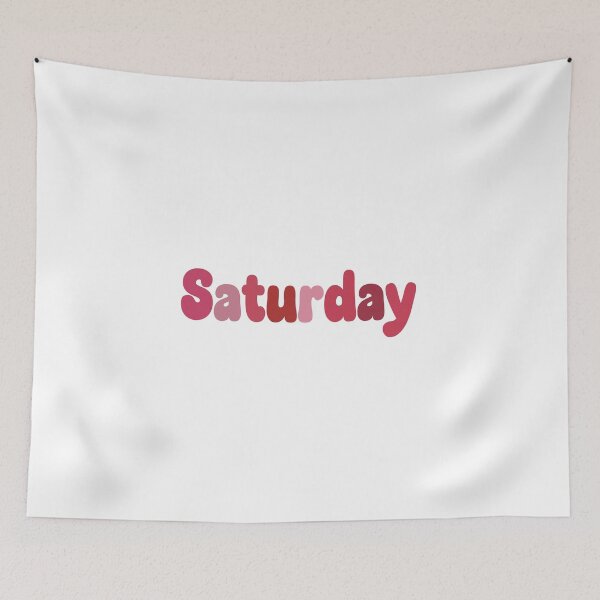Item preview, Saturday Calendar Pink Bubble Font designed and sold by cherry-snail.
