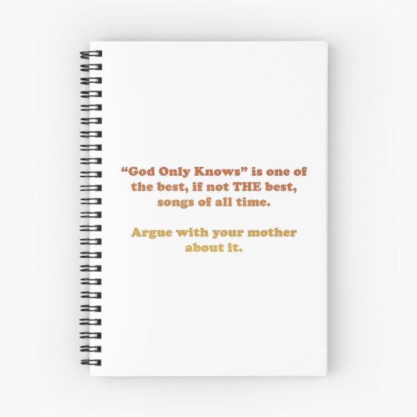 Item preview, God Only Knows designed and sold by RL4L.