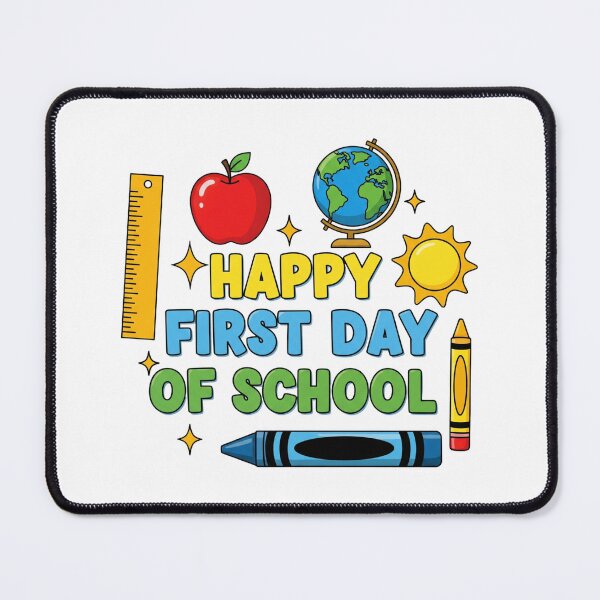 Item preview, Happy First Day of School Cute Colorful Back to School Design for Kids designed and sold by Adrian Kane.