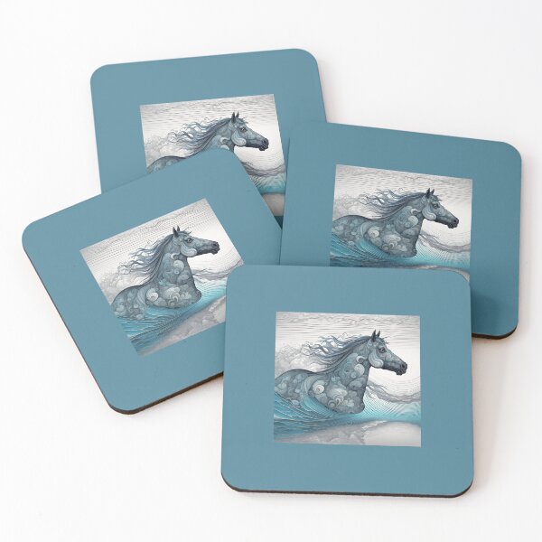 Item preview, Horse swimming designed and sold by The Right Missy.