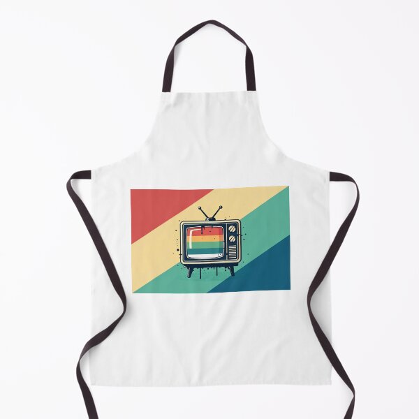 Item preview, color distortion banner glitchy picture on tv icon designed and sold by elkuni.