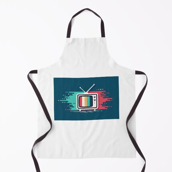 Item preview, color distortion banner glitchy picture on tv icon designed and sold by elkuni.