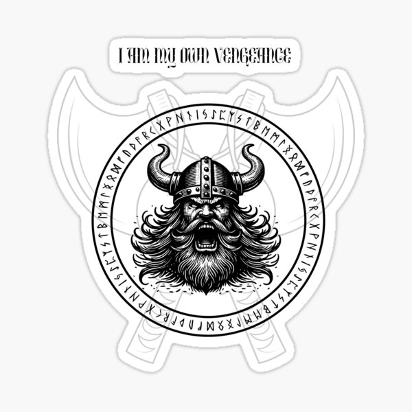 Item preview, Viking Warrior – I Am My Own Vengeance designed and sold by Prad2817.