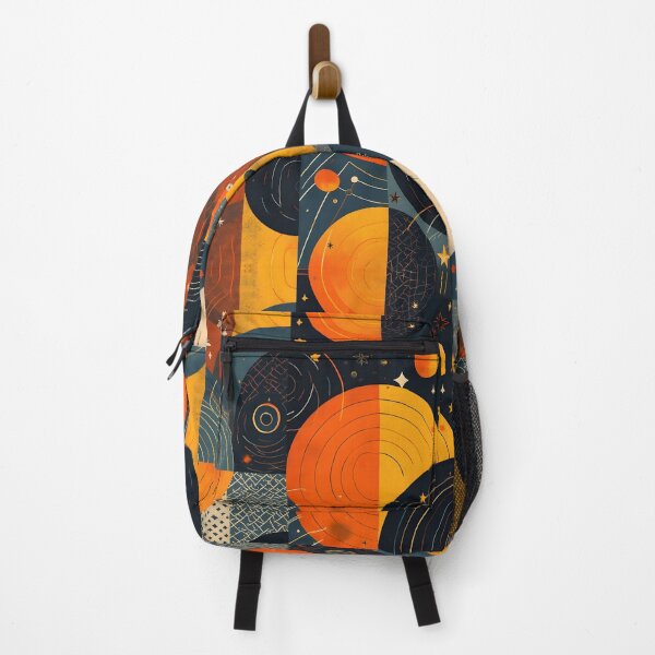 Item preview, Solar Rhythm – Bauhaus Pop Art Moon & Sun Pattern designed and sold by WhimsicalThredz.