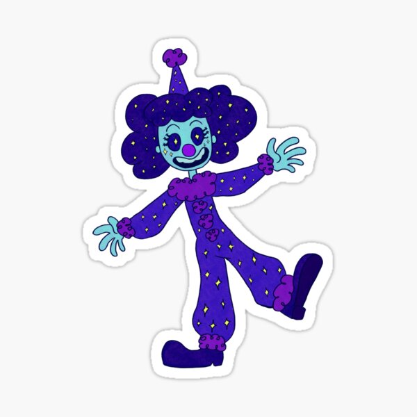 Item preview, Starry Eyed Clown designed and sold by Anihue.