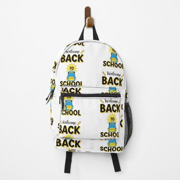 Item preview, Welcome Back to School Bold Backpack Sunburst designed and sold by Tigerr3g.