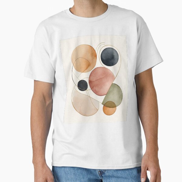 Item preview, Modern Balance – Minimalist Geometric Watercolor Design designed and sold by Ink-Your-Soul.