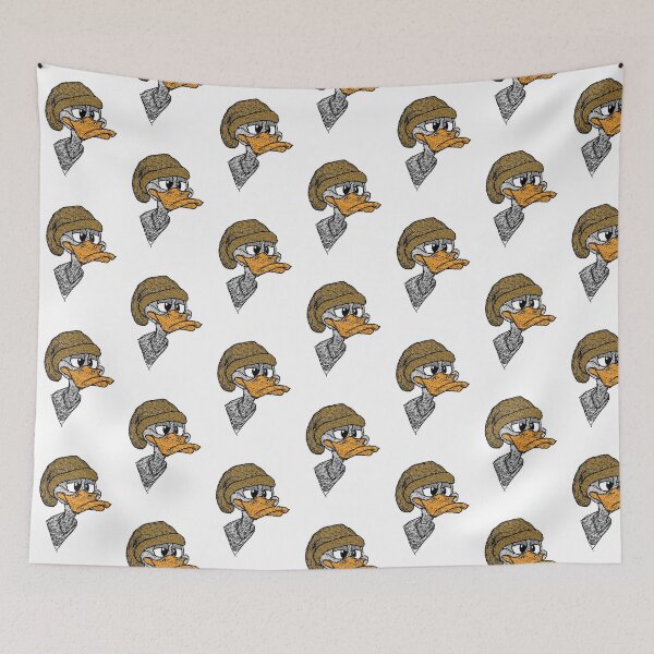 Item preview, Sad Duck in Beanie – Cool Sketch Drawing designed and sold by Potattoo.