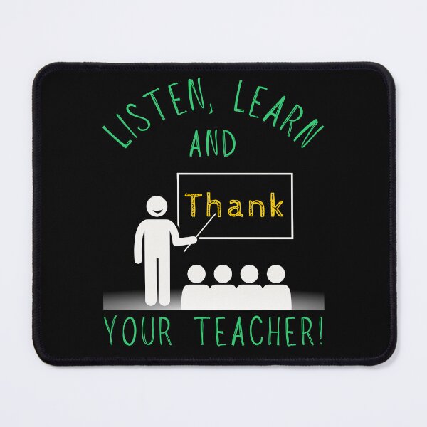 Item preview, Teacher - Listen, Learn, And Thank Your Teacher designed and sold by WGBTee.