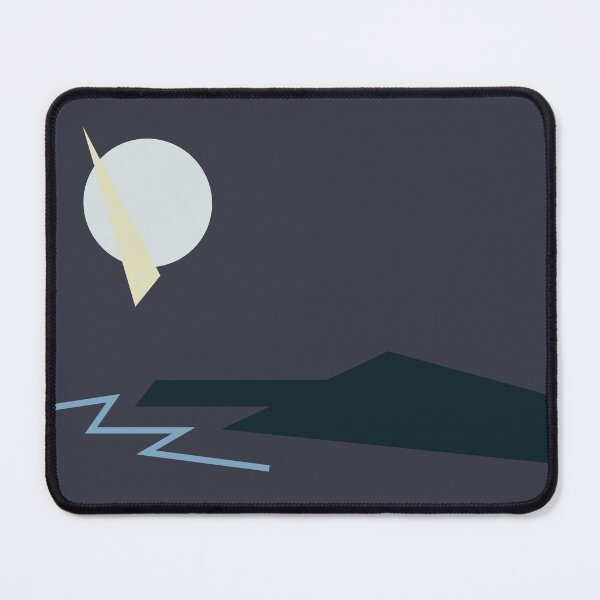 Item preview, Moon Path - Minimalistic Suprematist Illustration designed and sold by strokes and splashes.