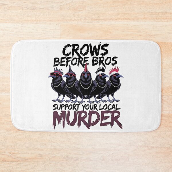 Item preview, Crows Before Bros, Punk Crow Gang designed and sold by Bliss Find And Design.