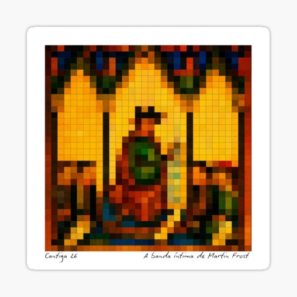 Item preview, Alfonso X - Cantiga 26 designed and sold by Banda íntima de Martin Frost.