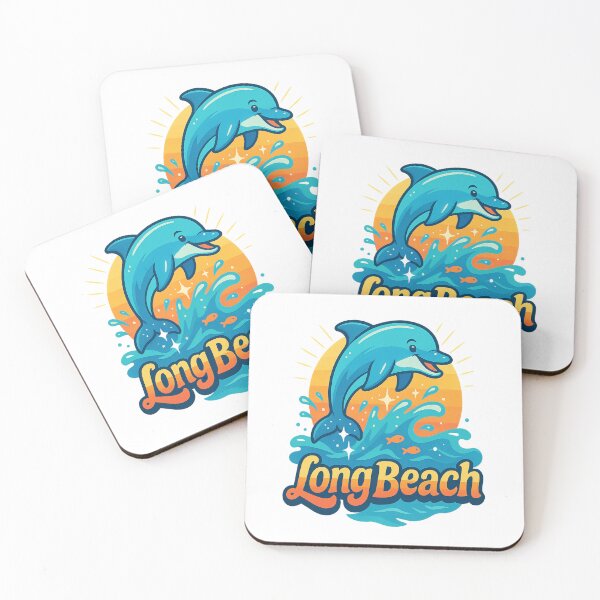 Item preview, Dolphin Days Forever – Long Beach CA Summer Vibes with California Pride designed and sold by Globalcitytees.
