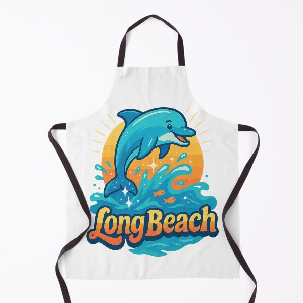 Item preview, Dolphin Days Forever – Long Beach CA Summer Vibes with California Pride designed and sold by Globalcitytees.
