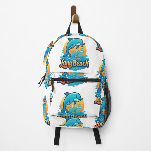 Item preview, Dolphin Days Forever – Long Beach CA Summer Vibes with California Pride designed and sold by Globalcitytees.