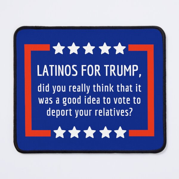 Item preview, Question for Latinos for Trump designed and sold by Rachel the Artist .