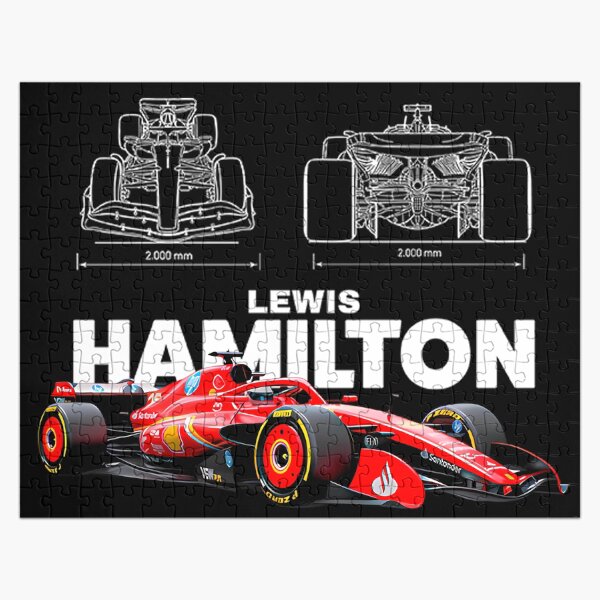 Puzzle 500 Pièces Double Face Ferrari F300 Formule 1 - Hot Wheels Mattel - État Neuf