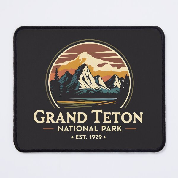 Item preview, Grand Teton National Park - Wyoming - US  designed and sold by GoodOldVintage.