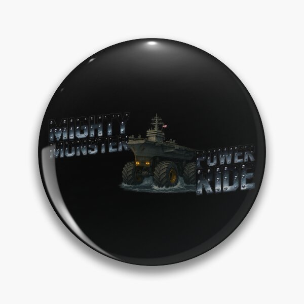 Item preview, Mighty Monster Power Ride Aircraft Carrier Monster Truck designed and sold by CoolCrazyQuirky.