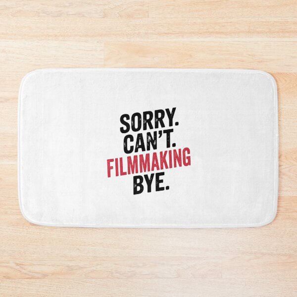 Item preview, Sorry can't Filmmaking bye - Funny Filmmaking Lover designed and sold by Oussinc.