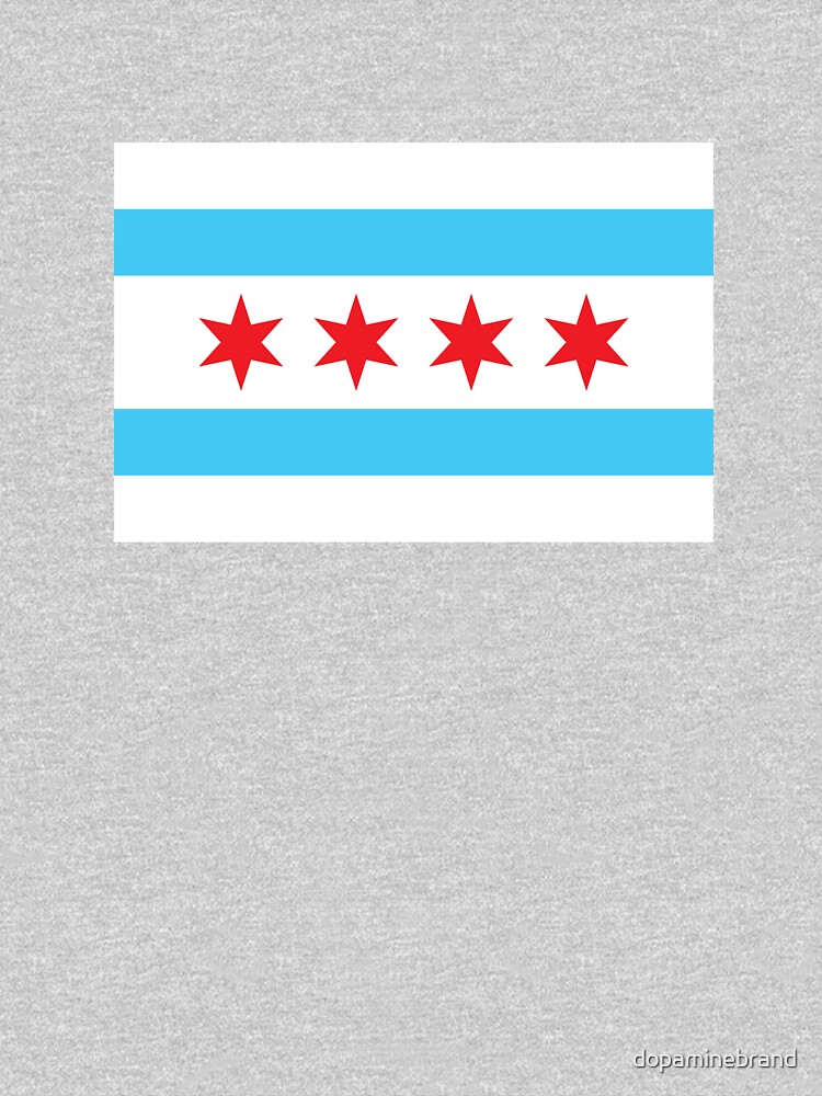 Chicago Flag Essential T-Shirt for Sale by dopaminebrand