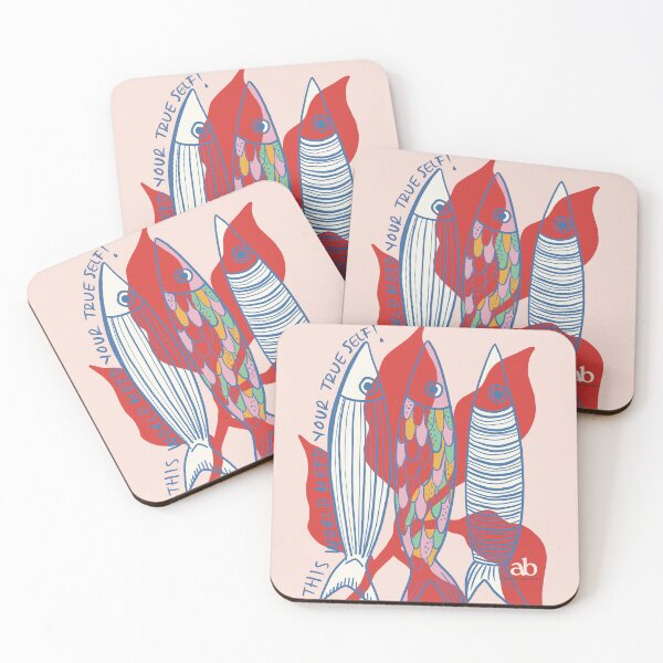 Item preview, Three blue Sardines designed and sold by Adriana Bracho.